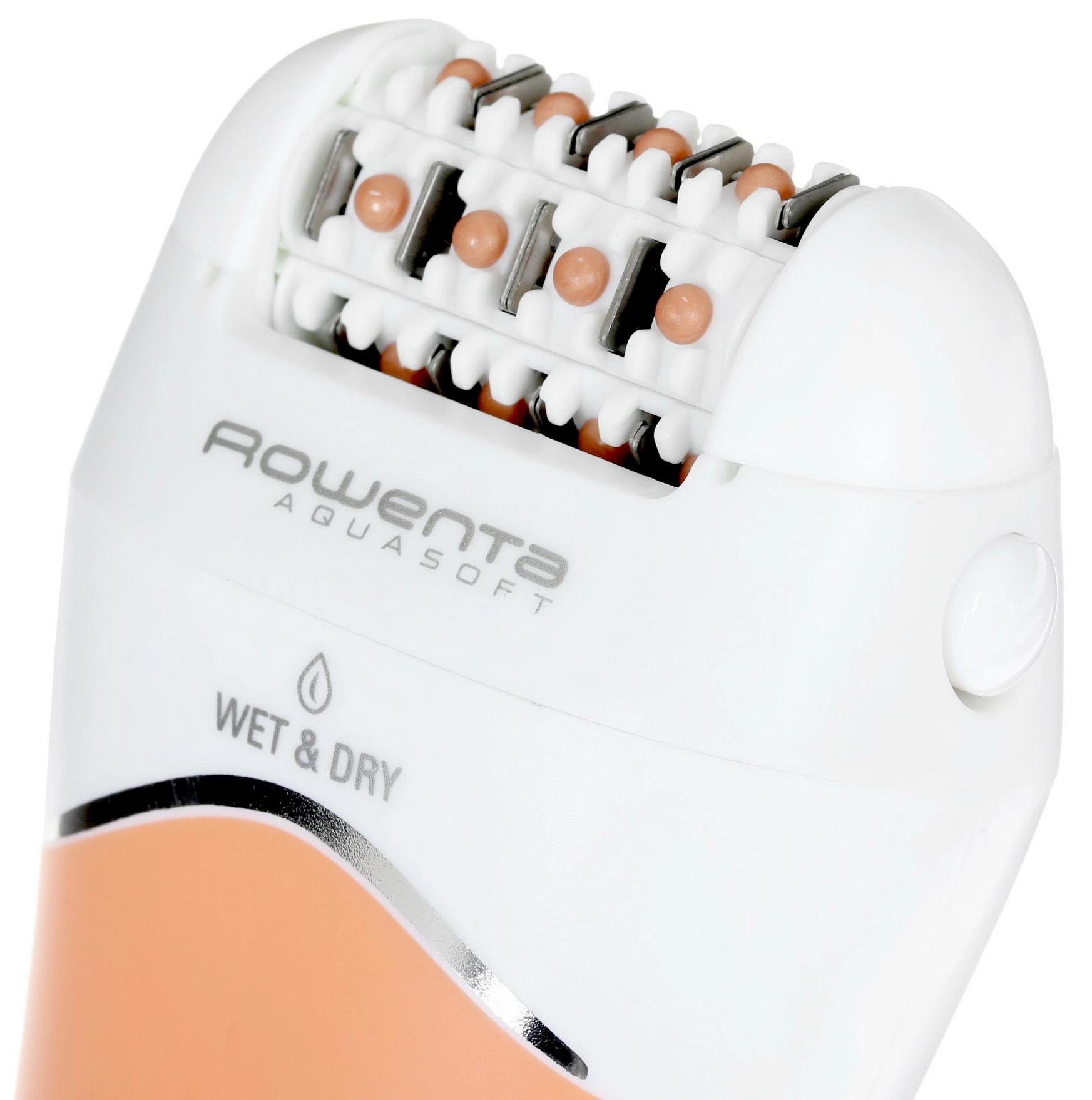 Эпилятор Rowenta AquaSoft EP4920F, бежевый