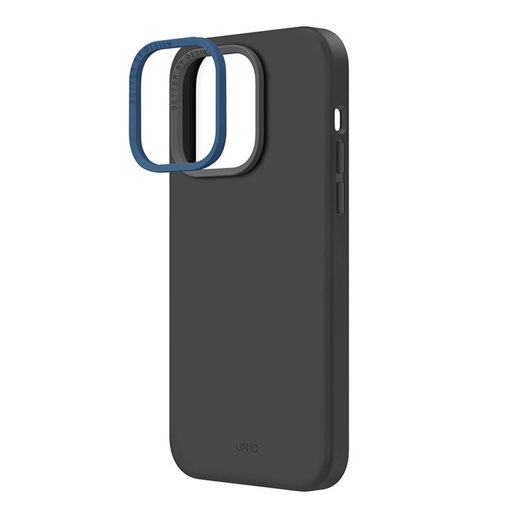 Чехол Uniq Lino Hue с MagSafe для iPhone 14 Plus, серый (IP6.7M(2022)-LINOHMGRY)