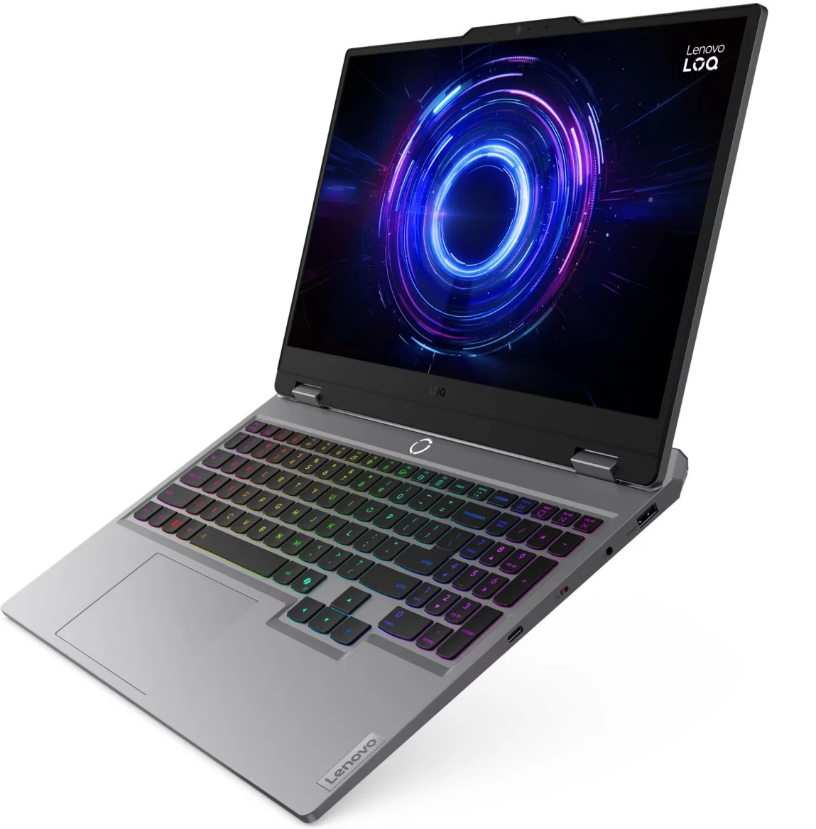 Ноутбук Lenovo LOQ 15IRX10 15.6" (Intel Core i5 13450HX, Nvidia GeForce RTX 5050) 16ГБ, 512ГБ SSD, noOS, серый (83JE002BRK)