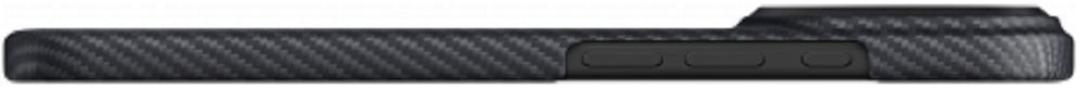 Чехол PITAKA Ultra-Slim с MagSafe для iPhone 17 Pro, черный (KI1701BP)