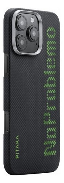 Чехол Pitaka Aries Tactile Woven Case для iPhone 16 Pro Max, NoProblemo (KI1601NOP)