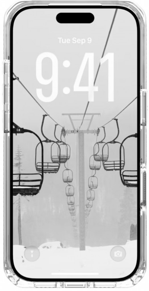 Чехол UAG Plyo с MagSafe для iPhone 17 Pro, прозрачный/серебристый (114529114333)