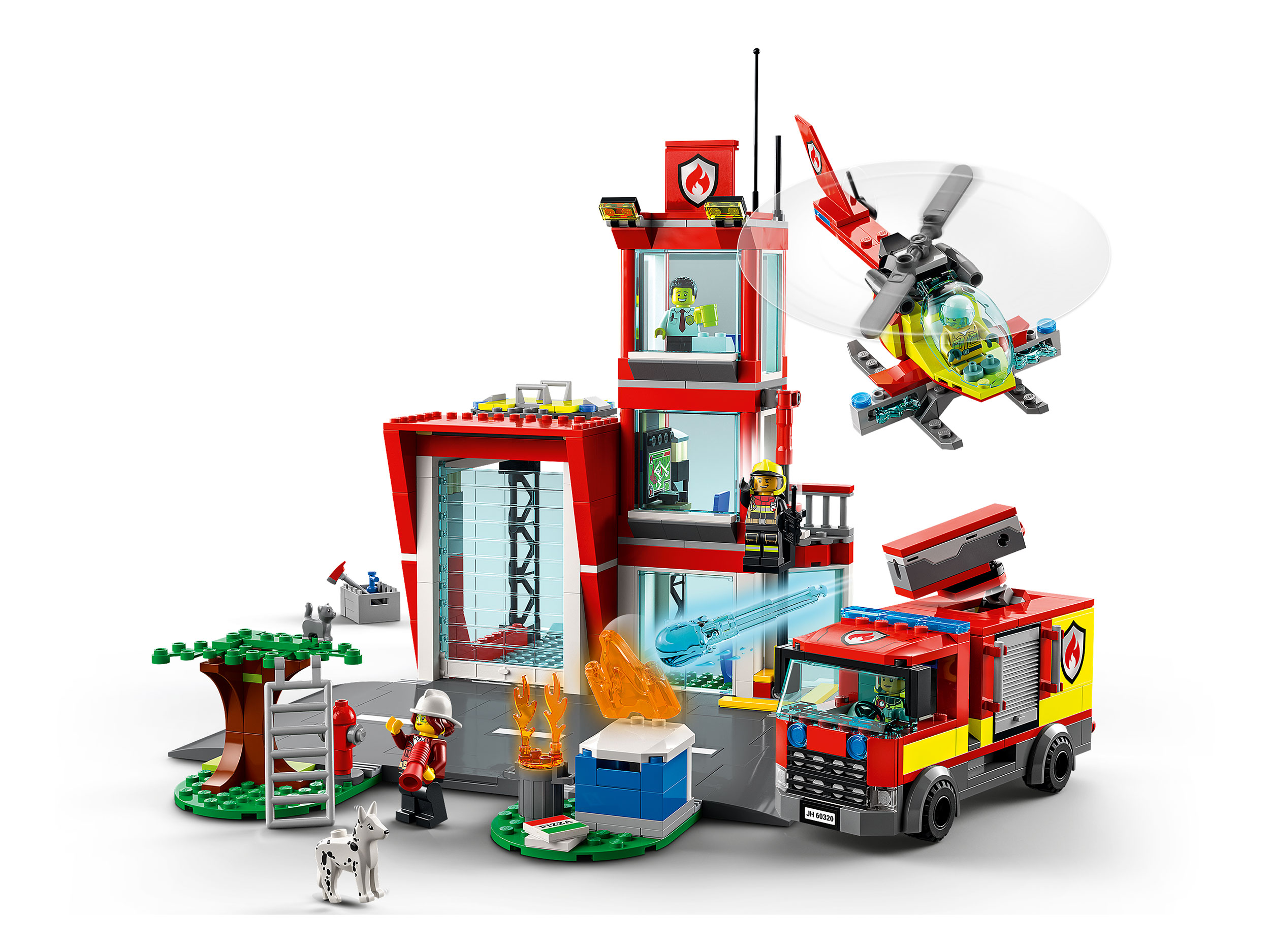 Конструктор LEGO City 60320 Пожарная часть