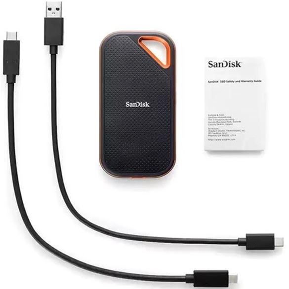 SanDisk Extreme PRO Portable 4TB, серый (SDSSDE81-4T00-G25)