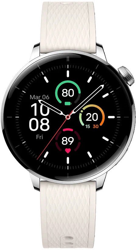 Смарт-часы OnePlus Watch 3 43mm, серебристый (Silver Steel)