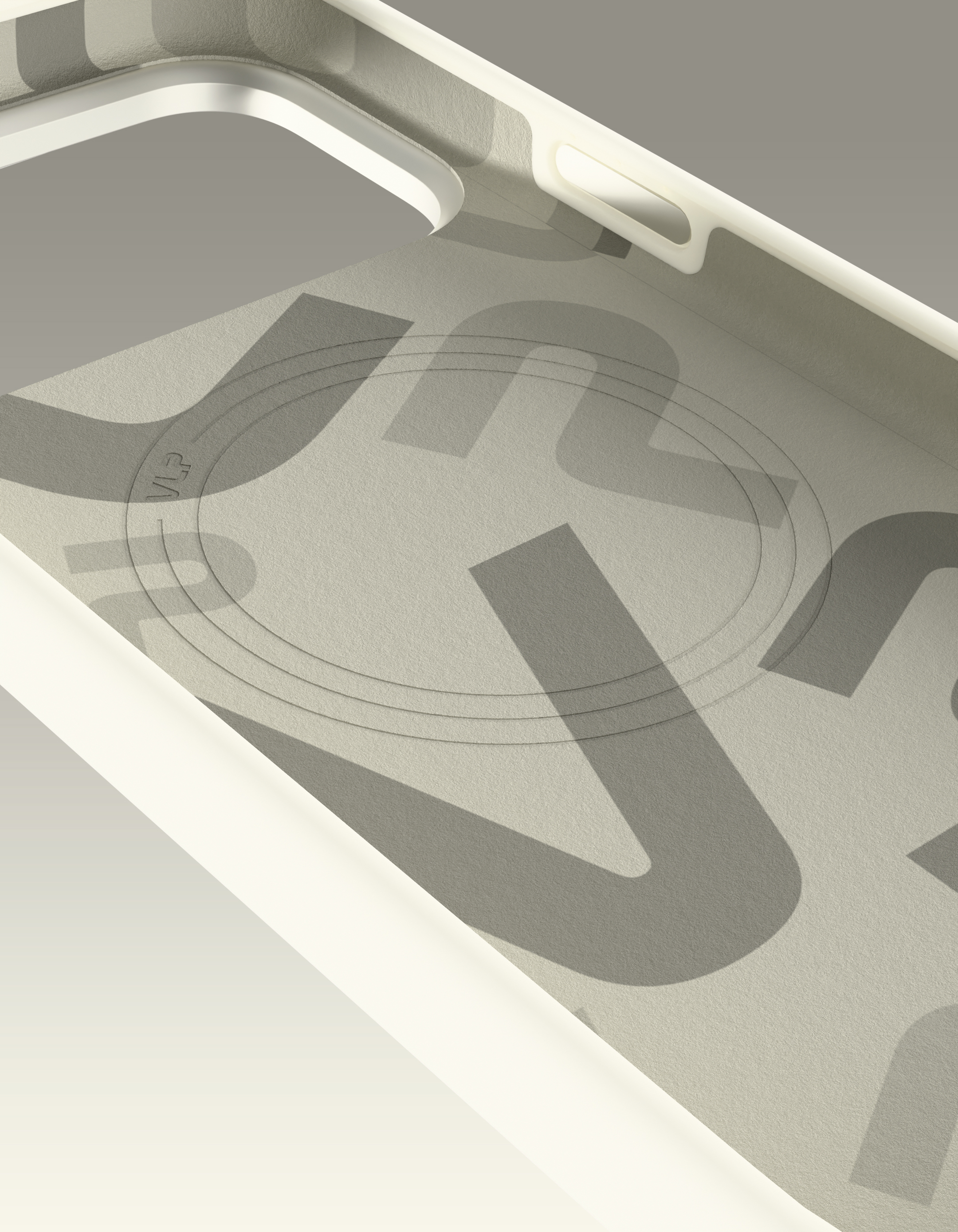 Чехол VLP Aster Pro Case с MagSafe для iPhone 18 Pro, белый (10524230)