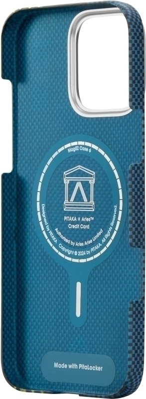 Pitaka Aries Tactile Woven Case для iPhone 16 Pro, Credit card (KI1601CR)