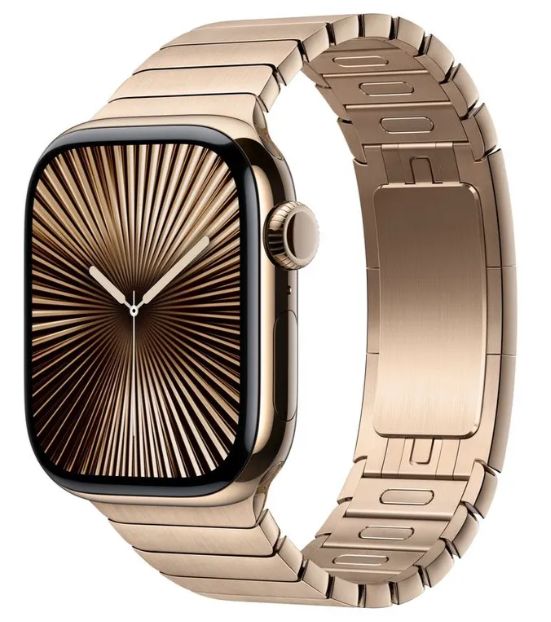 Apple Watch 42mm Gold Link Bracelet, золотой титан (MXMC3)