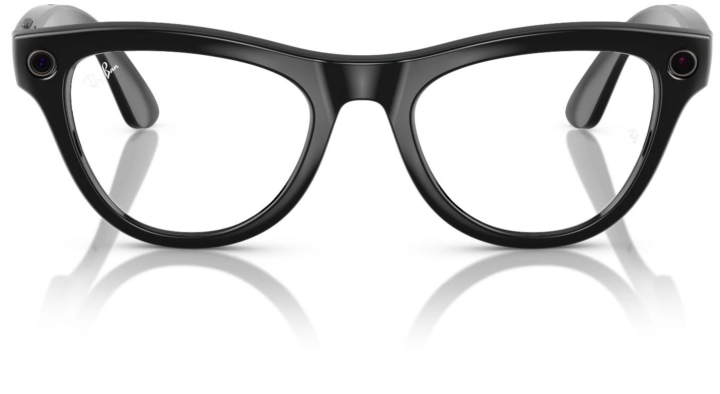 Умные очки Ray-Ban Meta Skyler RW4010 150-52 Size, Shiny Black/Transitions Cerulean Blue (8056262166185)