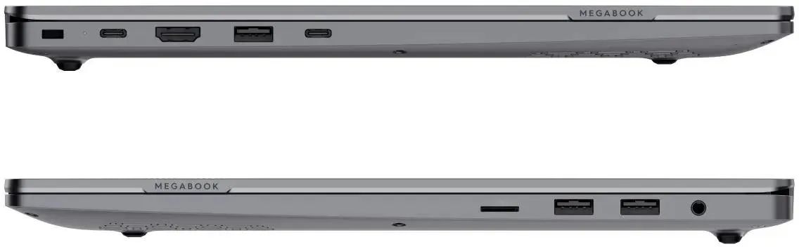 Tecno MegaBook T16MA Pro 16" (Intel Core Ultra 7 155H, 16 ГБ, 1024 ГБ SSD, Intel UHD Graphics, Windows 11 Home), серый (71003300452)