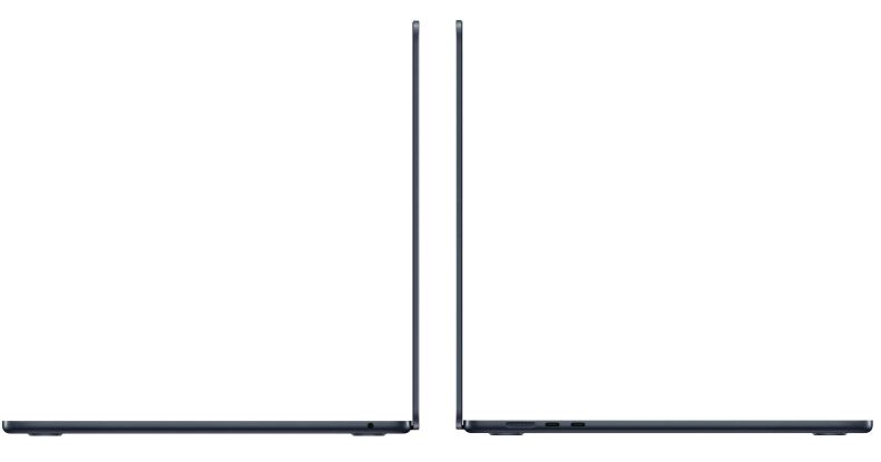 Apple MacBook Air 15 (M5, 10C/10C, 2026), 32 ГБ, 1Tb SSD, Midnight (Z1LW000MJ)