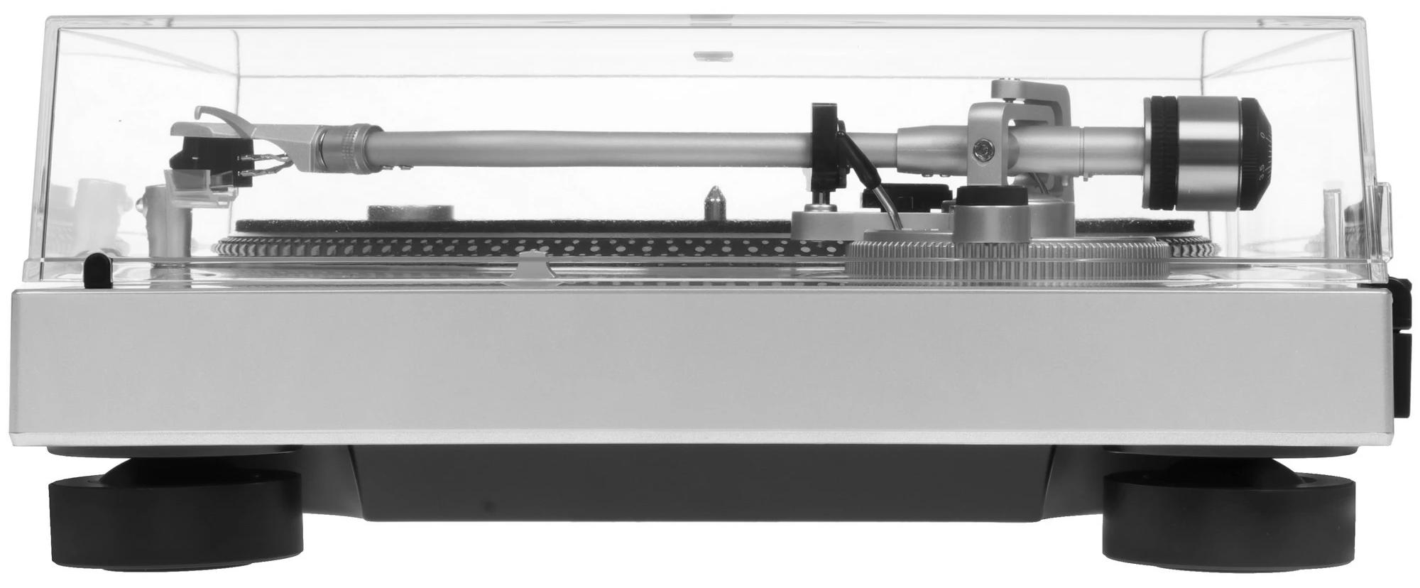 Виниловый проигрыватель Audio-Technica AT-LP120XUSB, серебристый