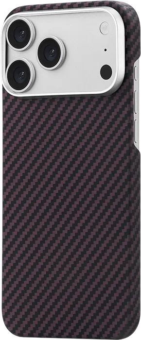 Чехол uBear Supreme Case с MagSafe для iPhone 18 Pro, бургунди (CS698BR63PSP-I26M)
