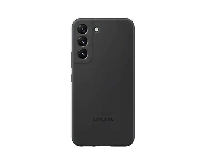 Чехол-накладка Silicone Cover для Samsung Galaxy S22 EF-PS901TBEGRU, черный