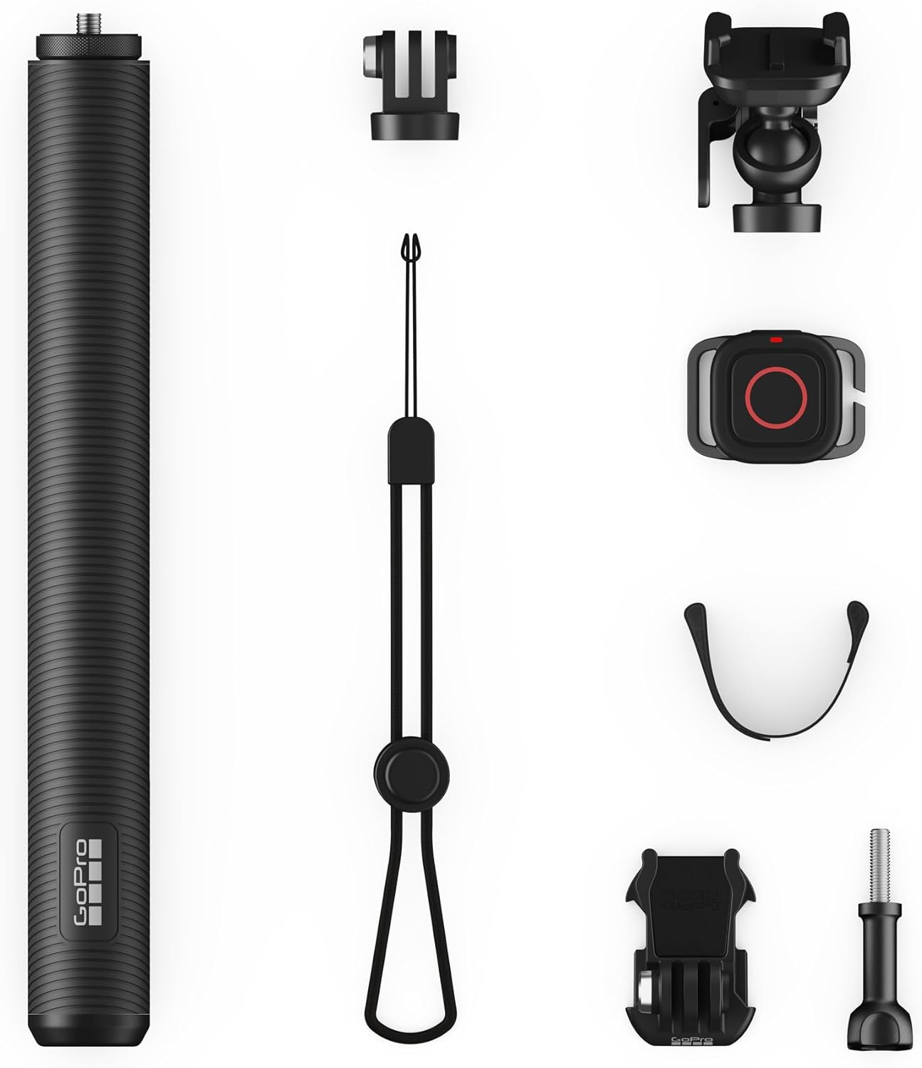 Телескопический монопод-штатив GoPro Extension Pole + Waterproof Shutter Remote, черный