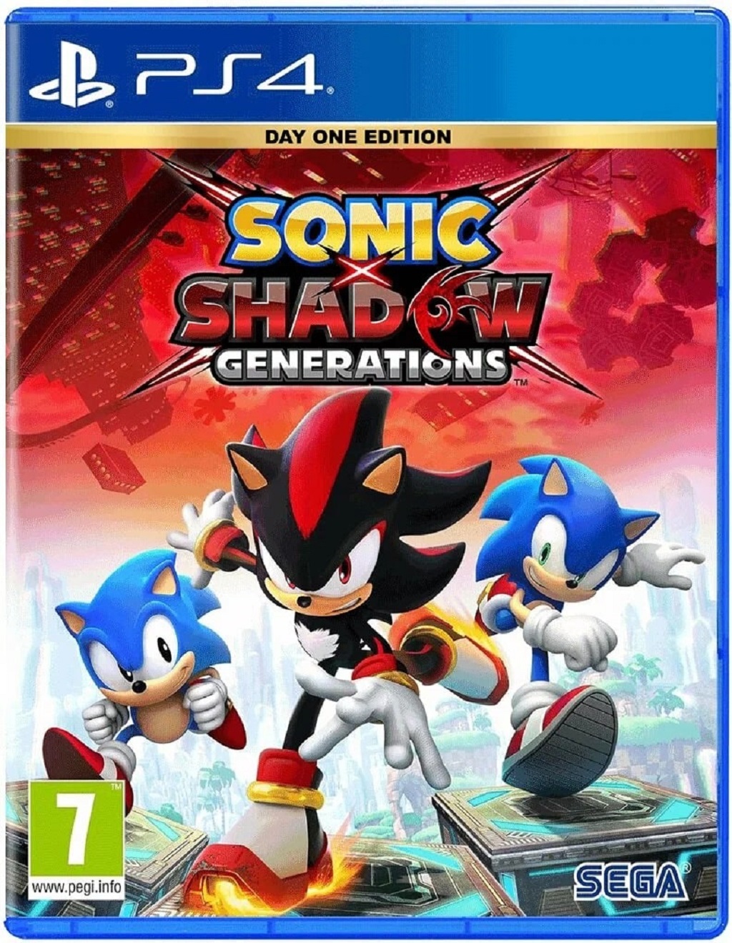 Игра Sonic x Shadow Generations: Day One Edition для PS4