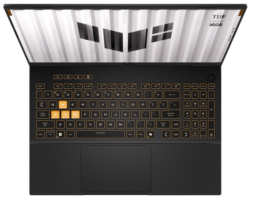 Asus TUF Gaming F16 FX608JHR-RV165 (Intel Core i5-14450HX, NVIDIA GeForce RTX 5050) 16ГБ, 1ТБ SSD, noOS, серый (90NR0NA1-M008N0)