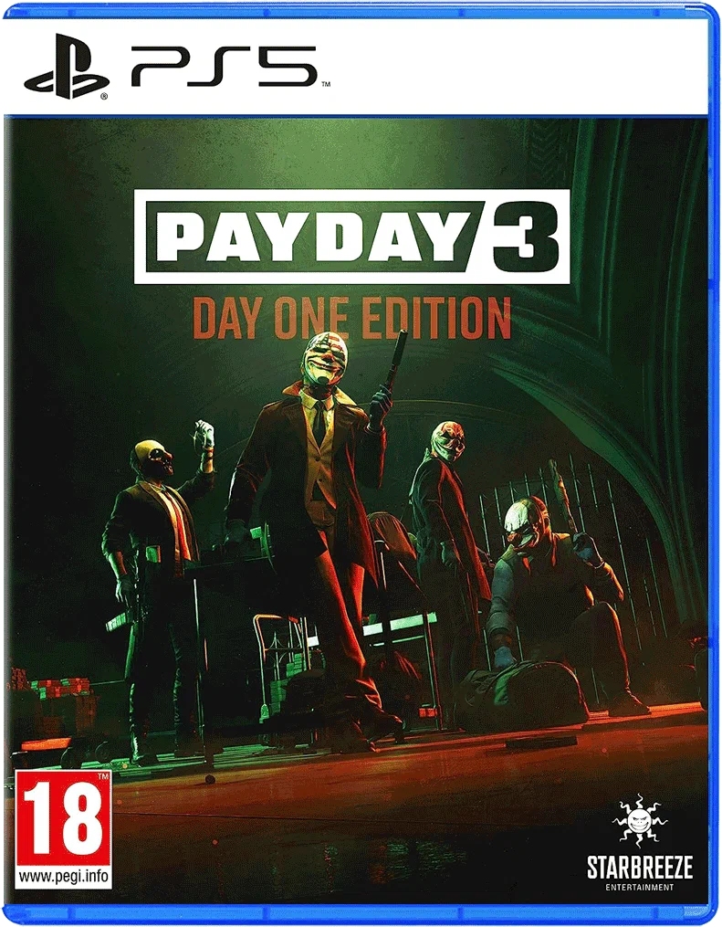Игра Payday 3 для PS5 (диск, русские субтитры)