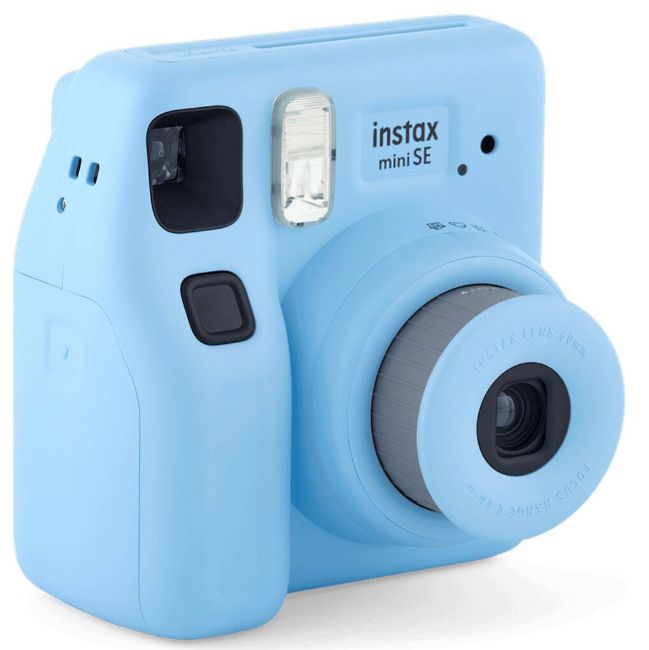 FUJIFILM instax mini SE + 10 pack Mini Film, синий