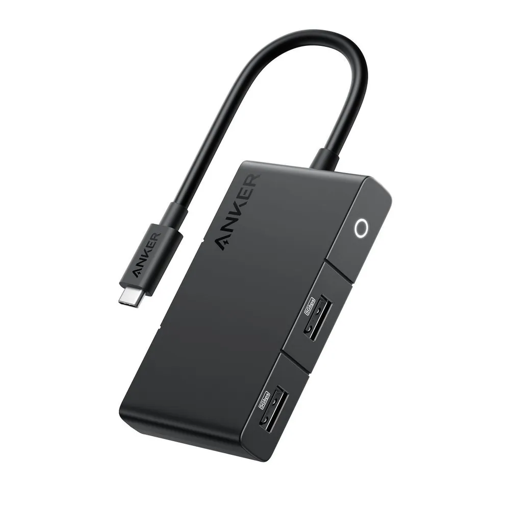 Адаптер Anker 5-в-1 USB-C, HDMI A8356 ANK-A8356G11-BK, черный
