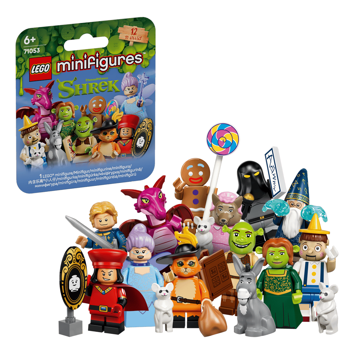 Конструктор LEGO Minifigures 71053 «Шрек» (полная серия)