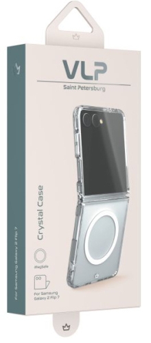 VLP Crystal Case с Magsafe для Samsung Galaxy Flip 7, прозрачный (1052052)