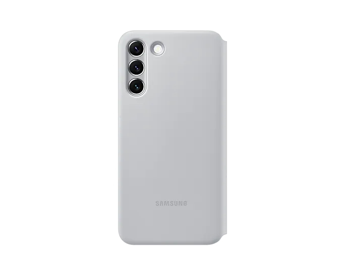 Чехол Smart LED View Cover для Samsung Galaxy S22+ EF-NS906PJEGRU, светло-серый