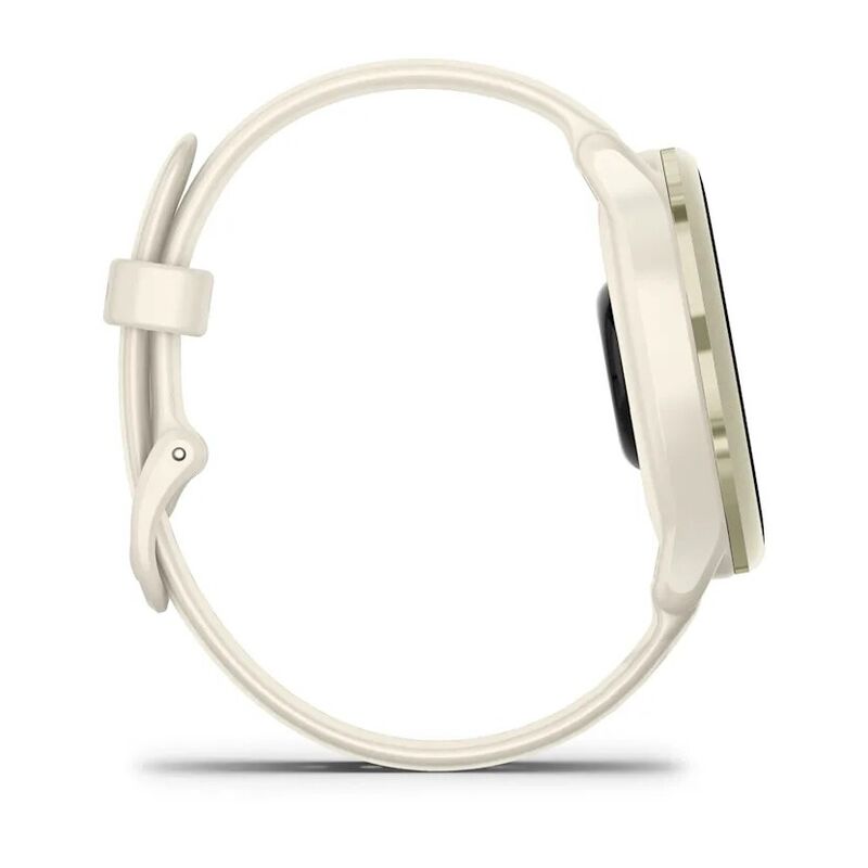 Garmin Vivoactive 6, лунно-золотистый с ремешком цвета слоновой кости (010-02985-01)