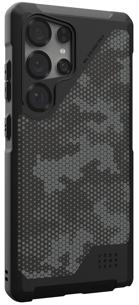 Чехол UAG Metropolis LT с MagSafe для Samsung Galaxy S25 Ultra, Micro Hex Camo Graphite (214470113234)