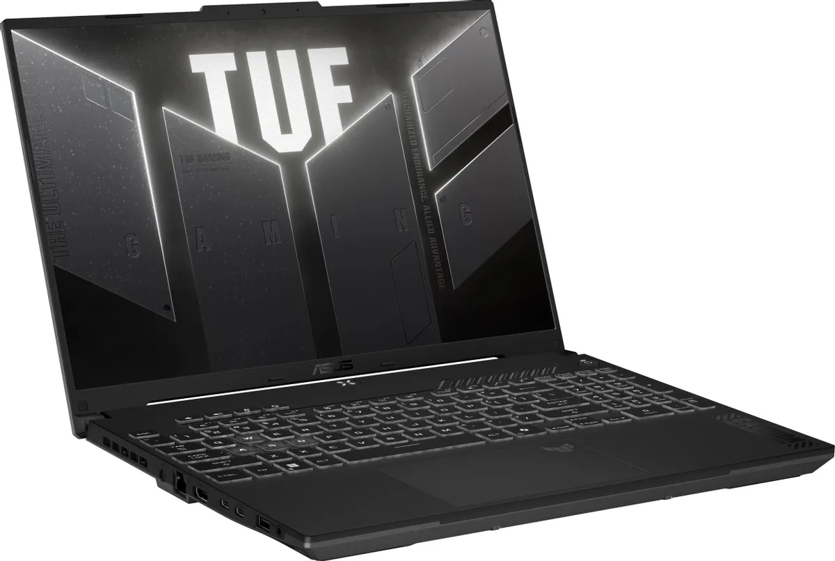 Asus TUF Gaming F16 FX607VJ-RL013 16" (Intel Core 5 210H, NVIDIA GeForce RTX 3050) 16ГБ, 512ГБ SSD, noOS, серый (90NR0MZ6-M000F0)