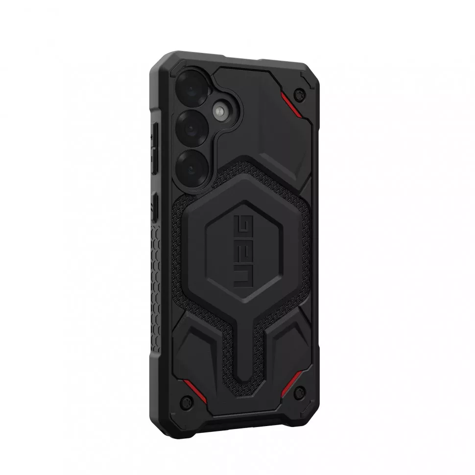 Чехол UAG Monarch Pro Kevlar с MagSafe для Samsung Galaxy S25 Plus, чёрный (Kevlar-Black) 214462113940