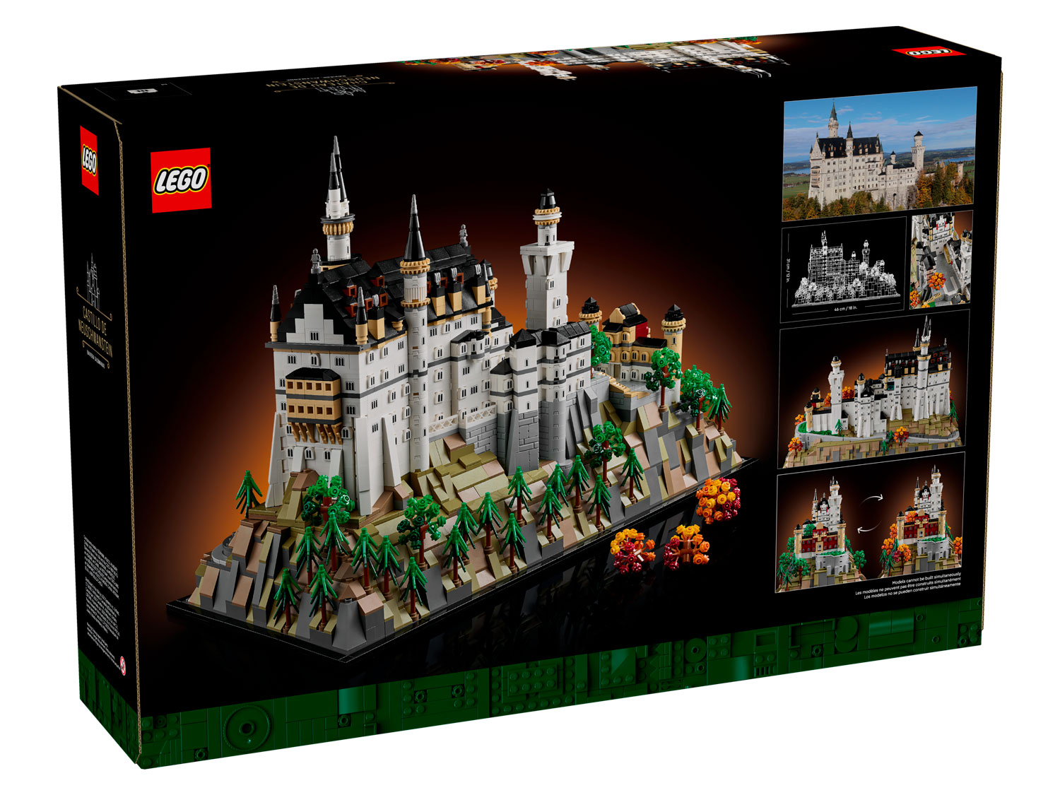 Конструктор LEGO Architecture 21063 Замок Нойшванштайн