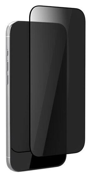 Защитное стекло VLP Privacy Easy Box для iPhone 16 Pro/17/17 Pro, с черной рамкой (1061164)