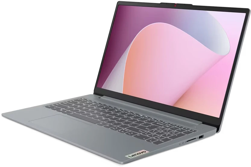 Lenovo IdeaPad Slim 3 15ABR8 15.6" (AMD Ryzen 7 5825U, AMD Radeon Graphics) 16ГБ, 512ГБ SSD, Windows 11 Home, серый (82XM00LMUS)