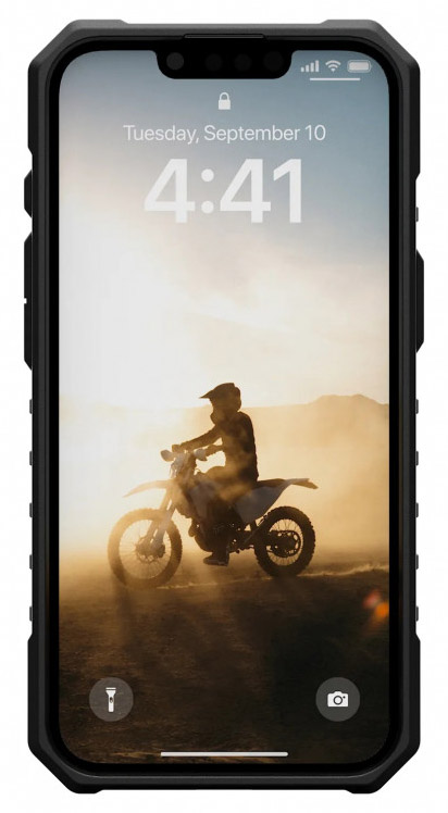 Чехол UAG Pathfinder c MagSafe для iPhone 16e, тонированный (Ash) 114498113131