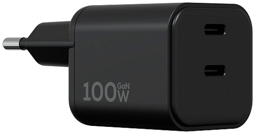 Сетевое зарядное устройство Magssory Nano Pro 100W GaN, с функцией быстрой зарядки, черный (ACH017)