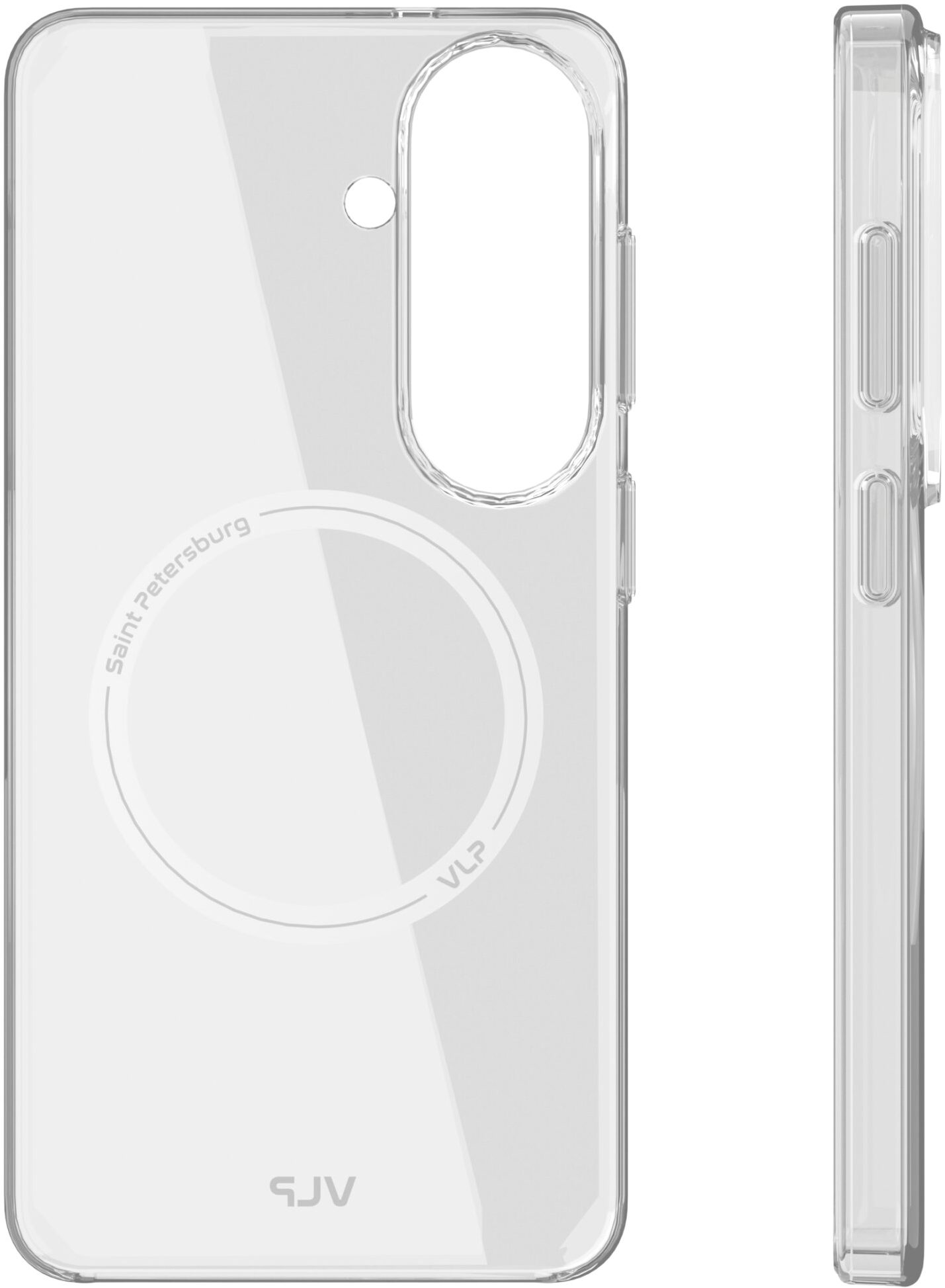 Чехол защитный VLP Puro Case с MagSafe для Samsung Galaxy S26, прозрачный (10521021)