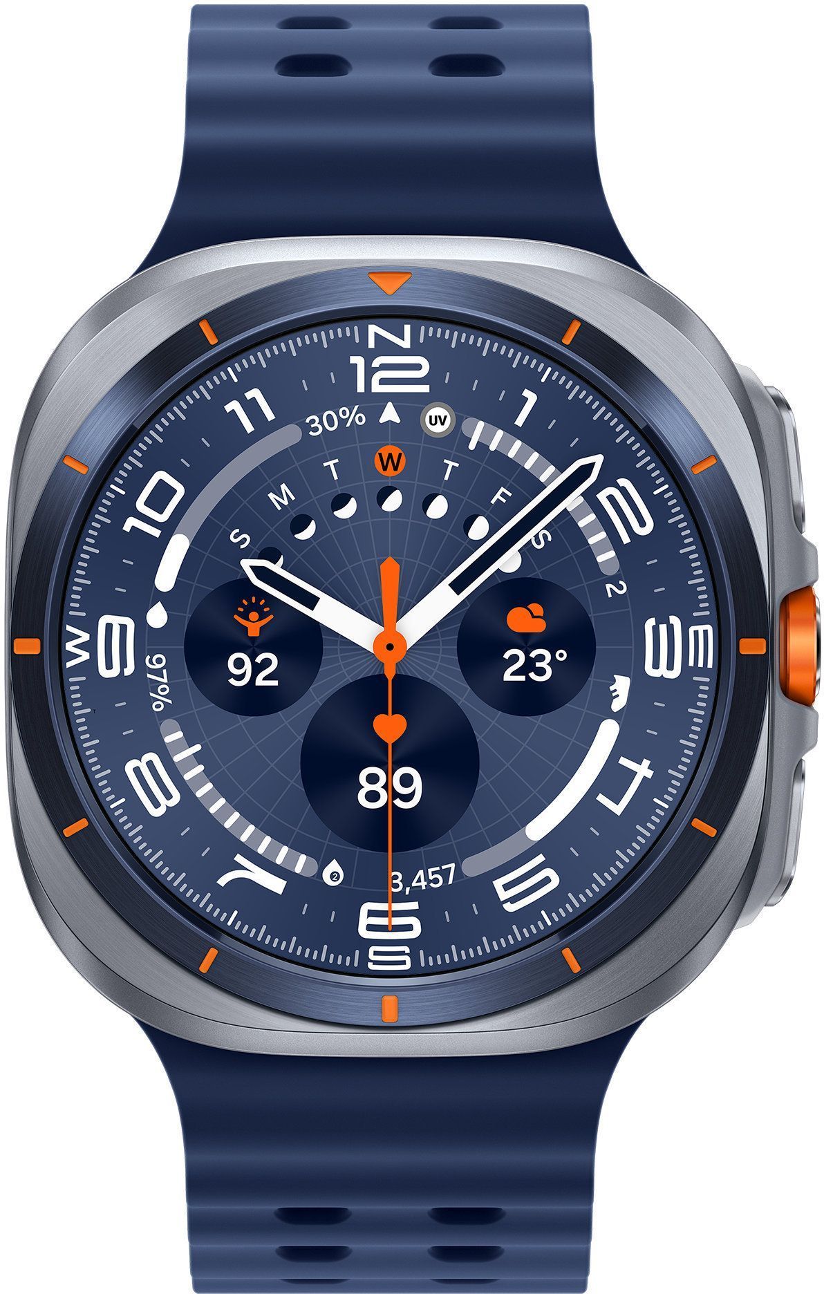 Умные часы Samsung Galaxy Watch Ultra (2025) 47мм, синий титан