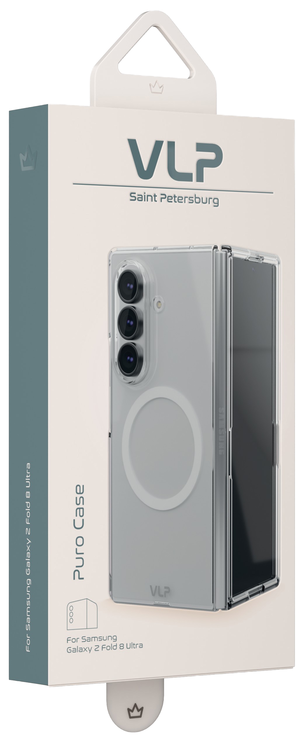 VLP Puro Case MagSafe для Samsung Galaxy Z Fold 8 Ultra, прозрачный (10521025)