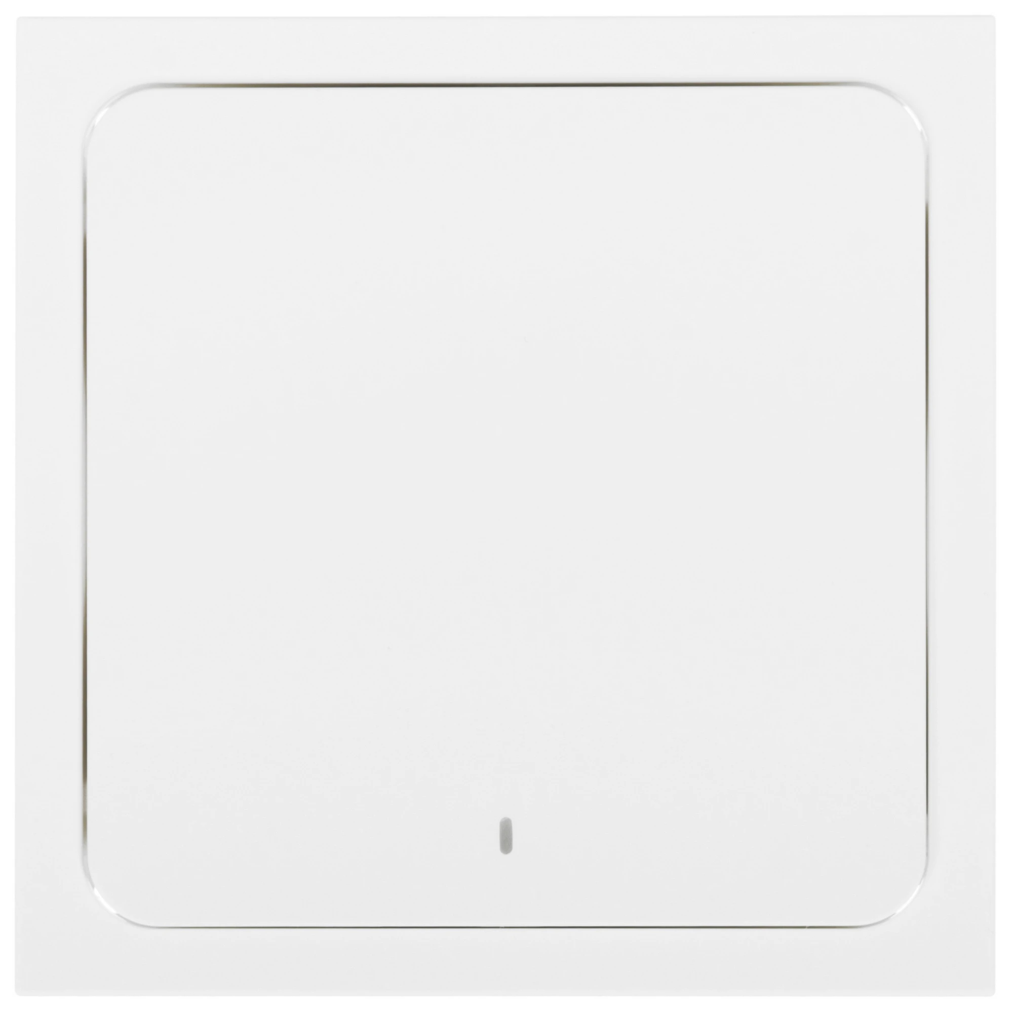 Умный выключатель Яндекс 1 клавиша, Zigbee, работает с Алисой (YNDX-00531), белый