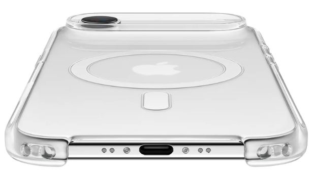 Apple с MagSafe для iPhone Air, прозрачный (Frost) MGH34FE/A