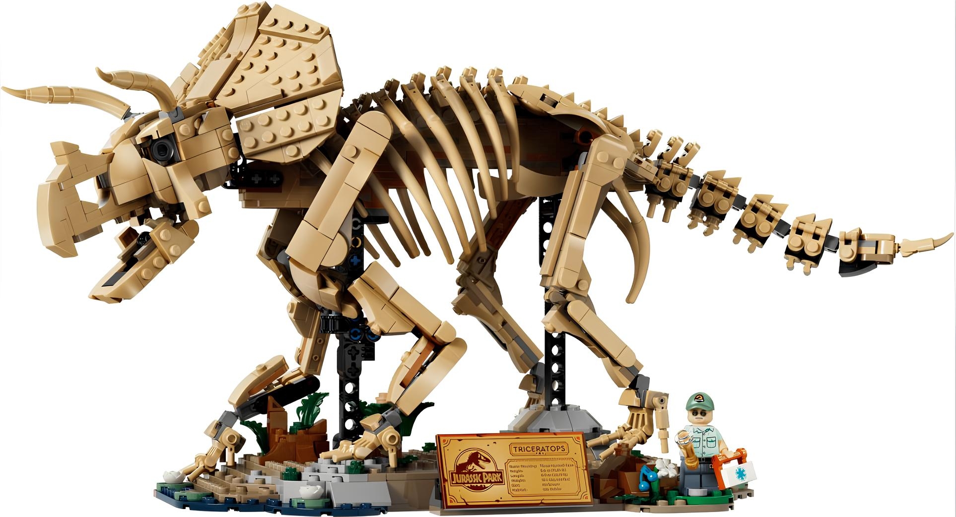 Конструктор LEGO Jurassic World 77985 Ископаемые динозавров: Трицератопс