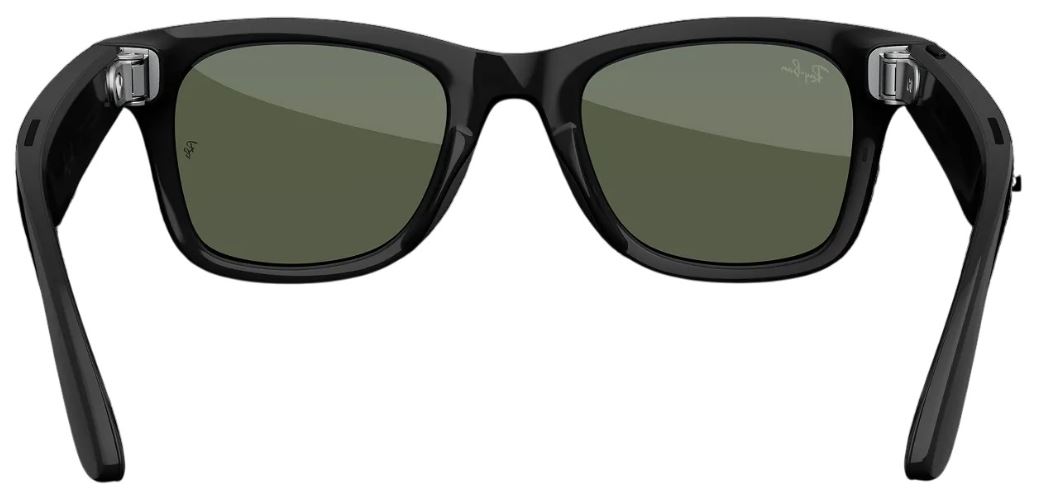 Умные очки Ray Ban Meta Wayfarer (Gen2) RW4012, Shiny Black/G15 Green (8056262721339)