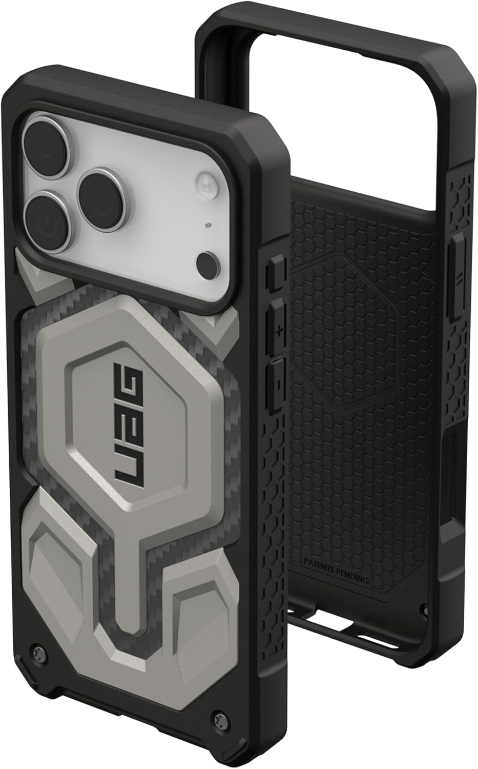 UAG Monarch Pro с MagSafe для iPhone 17 Pro Max, титан (Titanium) 114514113636