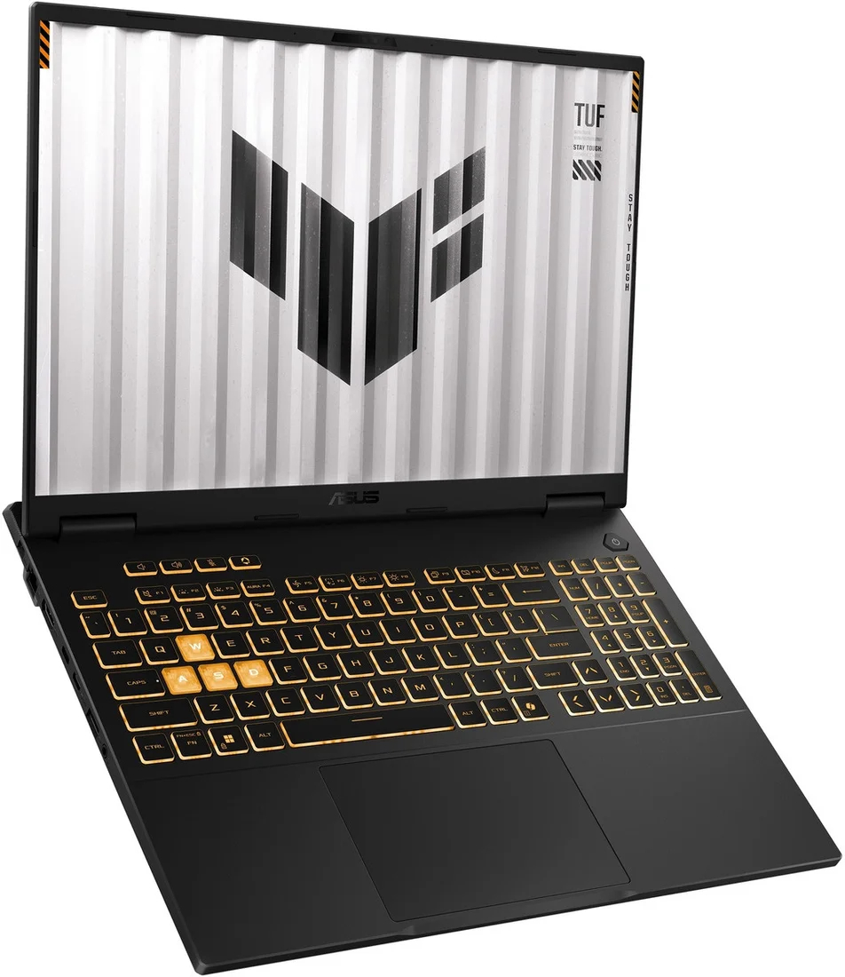 Ноутбук ASUS TUF Gaming F16 FX608JHI-TU215 (Intel Core i5 14450HX, NVIDIA GeForce RTX 5050) 16ГБ, 512ГБ SSD, noOS, черный (90NR0NA1-M00BH0)