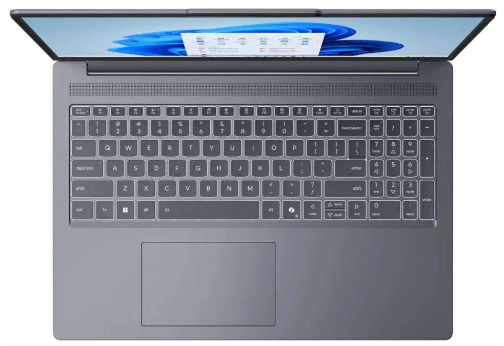 Lenovo IdeaPad Slim 3 16IRH10 16" (Intel Core i5 13420H, Intel UHD Graphics) 16ГБ, 512ГБ SSD, noOS, серый (83K2008NPS)