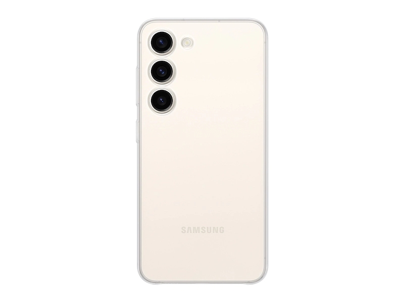 Чехол Samsung Galaxy S23 Clear Slim Case EF-QS911CTEGRU, прозрачный