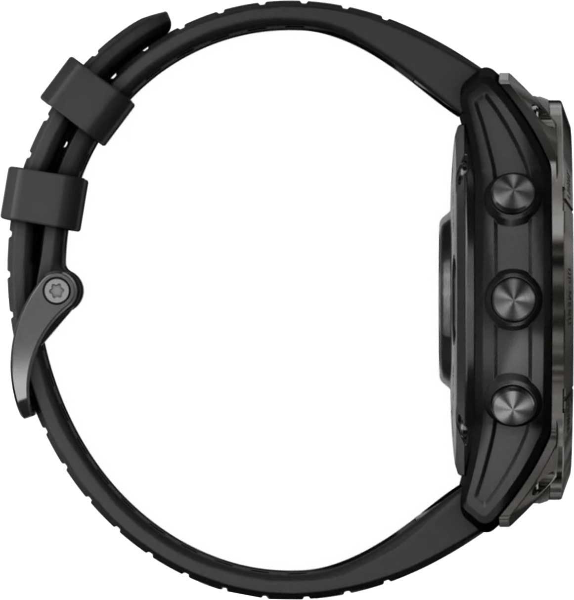 Garmin EPIX Pro (Gen 2) 51mm, Sapphire Edition, Carbon Gray DLC Titanium with Black Band (010-02804-00)