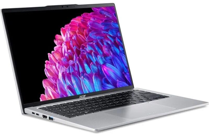 Ноутбук Acer Swift Go 14 SFG14-73-56KL (Intel Core Ultra 5 125H, Intel Arc Graphics) 16ГБ, 512ГБ, noOS, серебристый (NX.KY7ER.001)