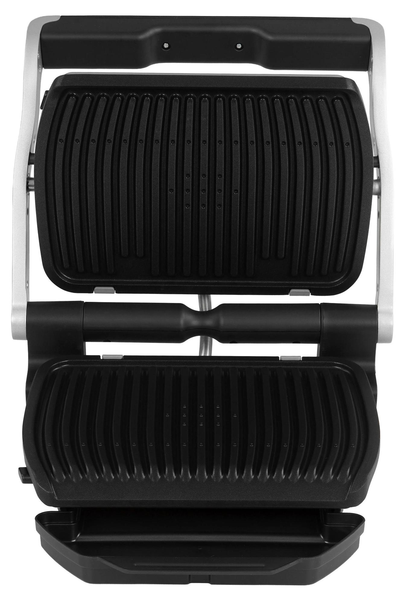 Гриль Tefal Optigrill+ Initial GC706D34, серебристый